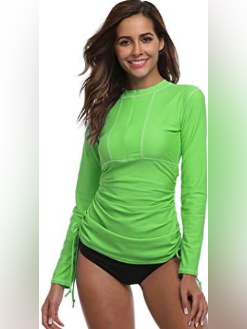 SAILBEE Swim Coverup Dress UPF Sun Protection Long Sleeve